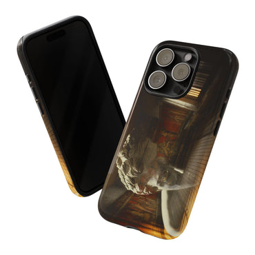 The Villa dei Mysteries phone case for iPhone 15 Pro by Vittorio Storaro, from the La Civiltà Romana collection