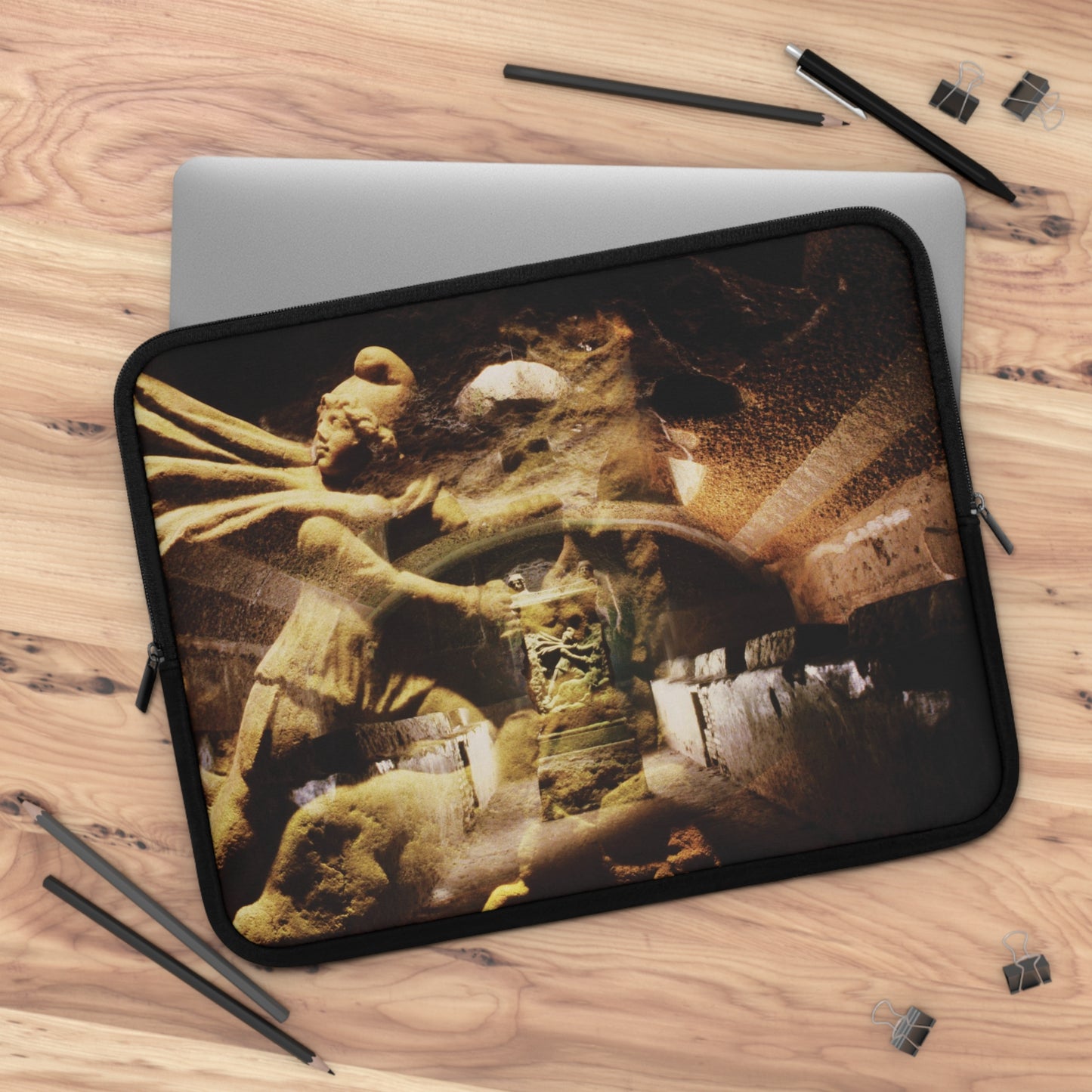 Mithras In His Mithraeum Of Ancient Ostia Laptop Sleeve