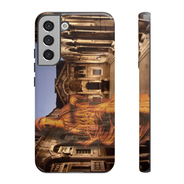 Diocletian's Palace with Goddess Roma phone case for Samsung Galaxy S22 Plus by Vittorio Storaro, from the La Civiltà Romana collection