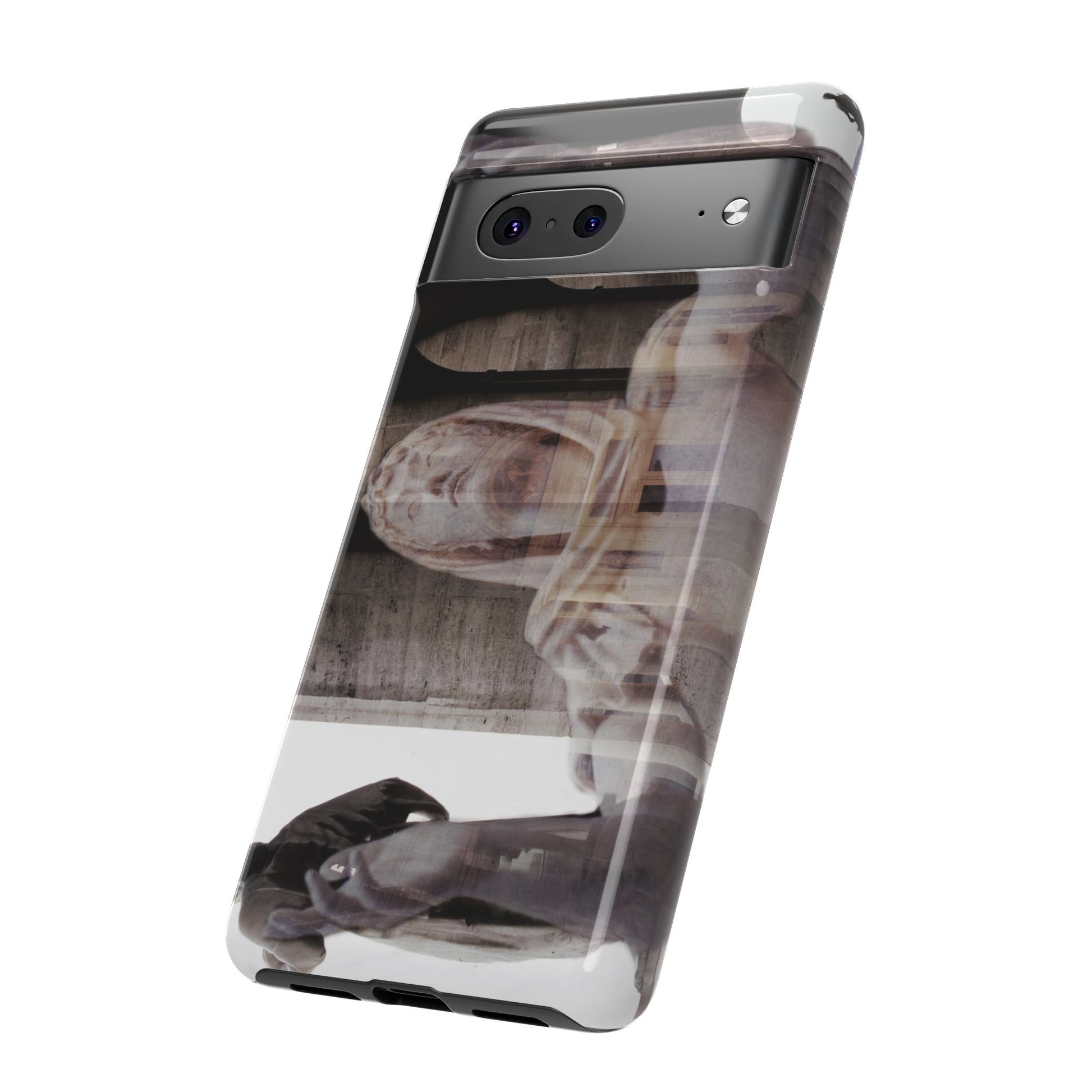 Italic Civilization phone case for Google Pixel 7 by Vittorio Storaro, from the La Civiltà Romana collection