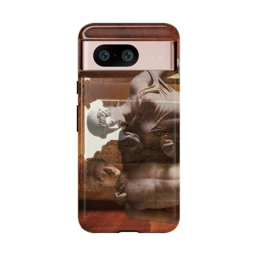 Elettra and Oreste phone case for Google Pixel 8 by Vittorio Storaro, from the La Civiltà Romana collection
