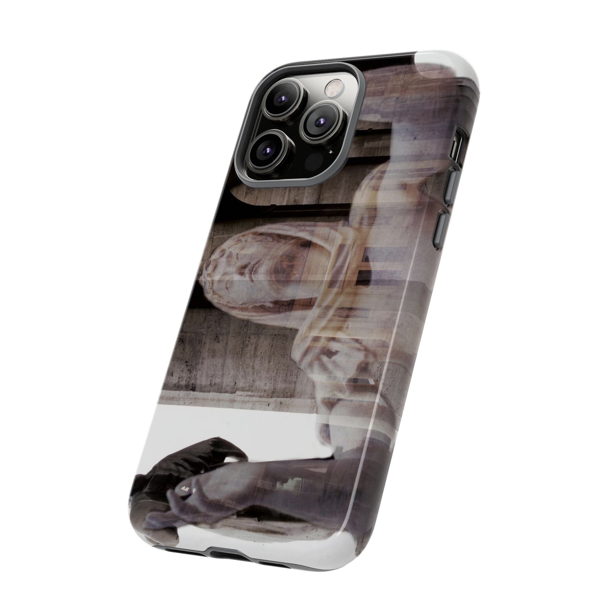 Italic Civilization phone case for iPhone 14 Pro Max by Vittorio Storaro, from the La Civiltà Romana collection