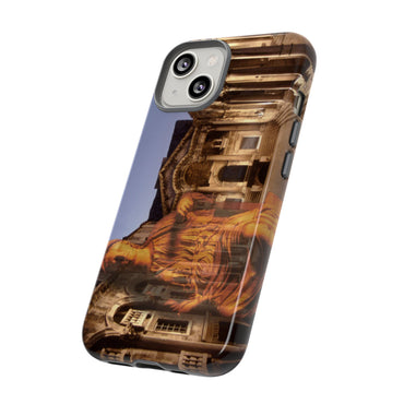 Diocletian's Palace with Goddess Roma phone case for iPhone 14 by Vittorio Storaro, from the La Civiltà Romana collection