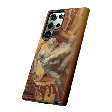 Amphitheater El Jem And The Uffizi Wrestlers phone case for Samsung Galaxy S23 Ultra by Vittorio Storaro, from the La Civiltà Romana collection