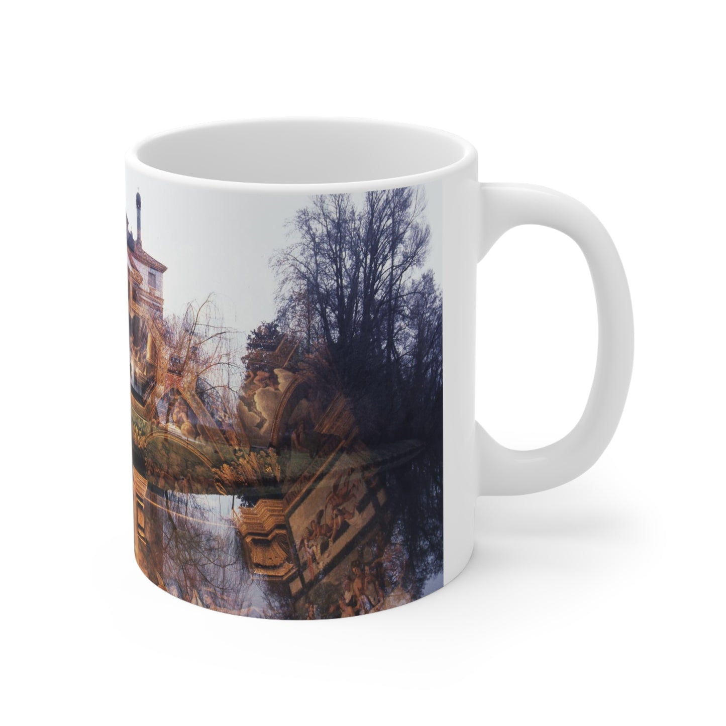 The Villa Malcontenta White Mug 11oz