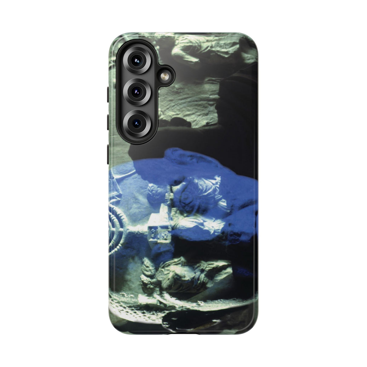 Titus and his father Vespasian phone case for Samsung Galaxy S25 Plus by Vittorio Storaro, from the La Civiltà Romana collection