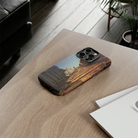 Traiano in the Colonnade of Apamea Phone Cases