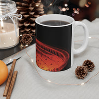 Mars Ultor on the Colosseum White Mug 11oz