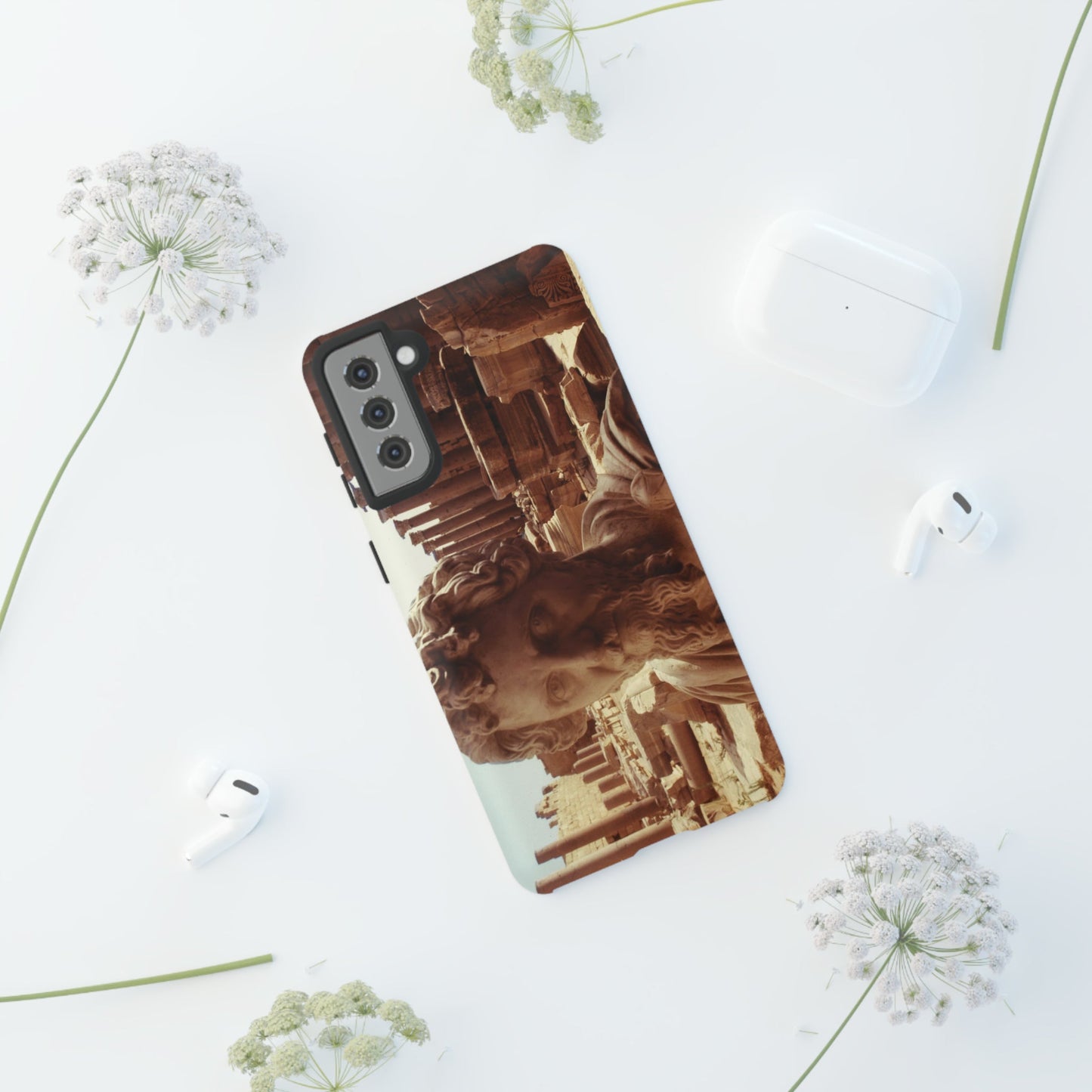 Septimius Severus in Leptis Magna Phone Cases