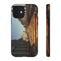 Traiano in the Colonnade of Apamea Phone Cases