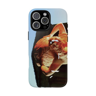 Atlas and Temple of Neptune phone case for iPhone 16 Pro Max by Vittorio Storaro, from the La Civiltà Romana collection