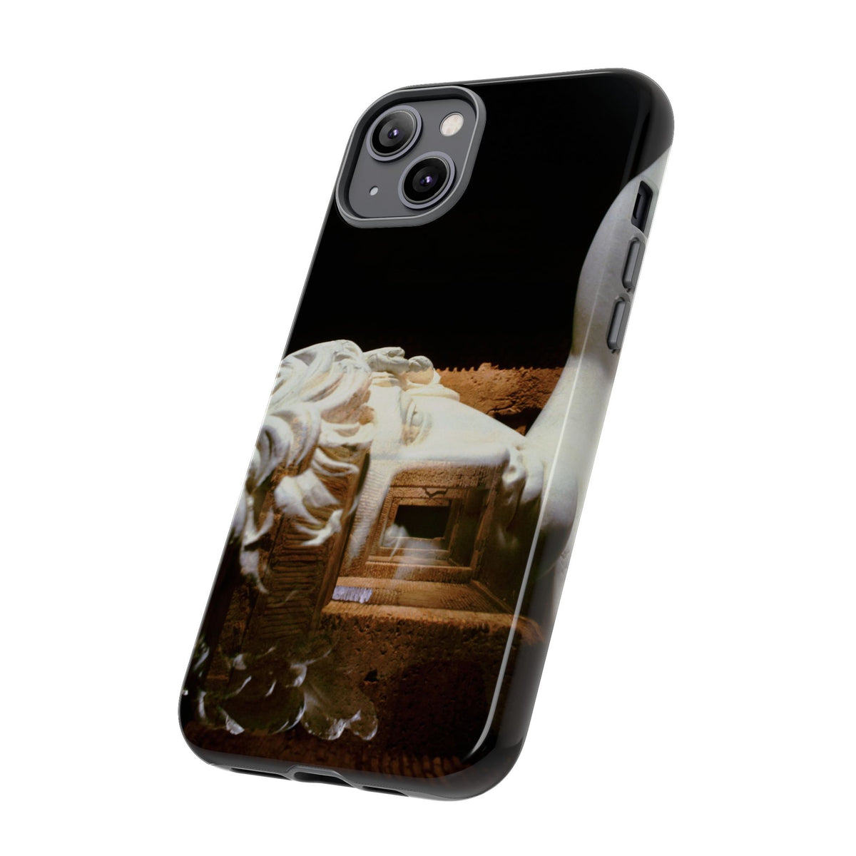 Antinoo in the Hadrian's Villa phone case for iPhone 14 Plus by Vittorio Storaro, from the La Civiltà Romana collection