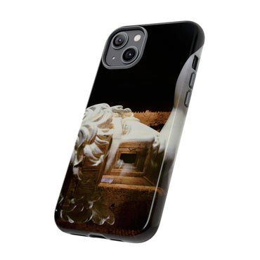 Antinoo in the Hadrian's Villa phone case for iPhone 14 Plus by Vittorio Storaro, from the La Civiltà Romana collection