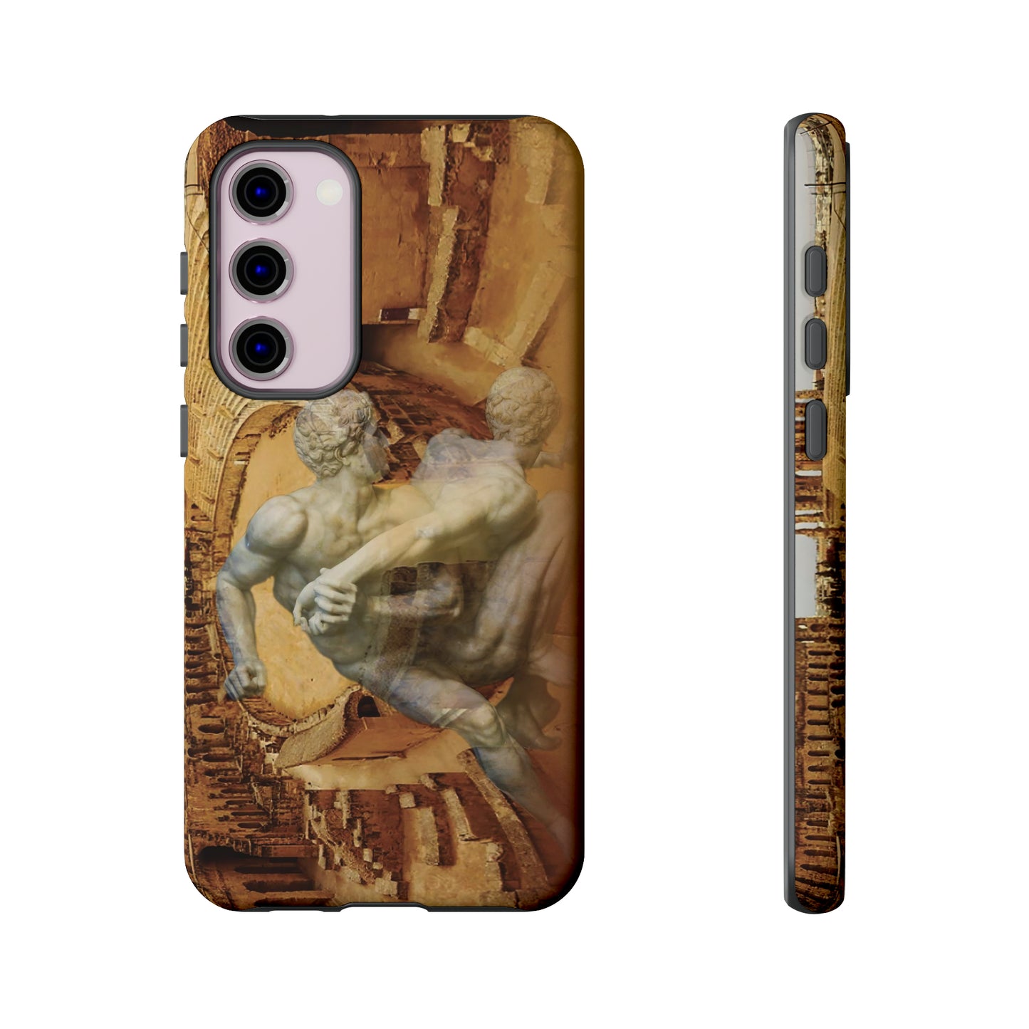 Amphitheater El Jem And The Uffizi Wrestlers Phone Cases