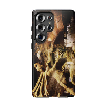 Mithras in his mithraeum of ancient Ostia phone case for Samsung Galaxy S25 Ultra by Vittorio Storaro, from the La Civiltà Romana collection