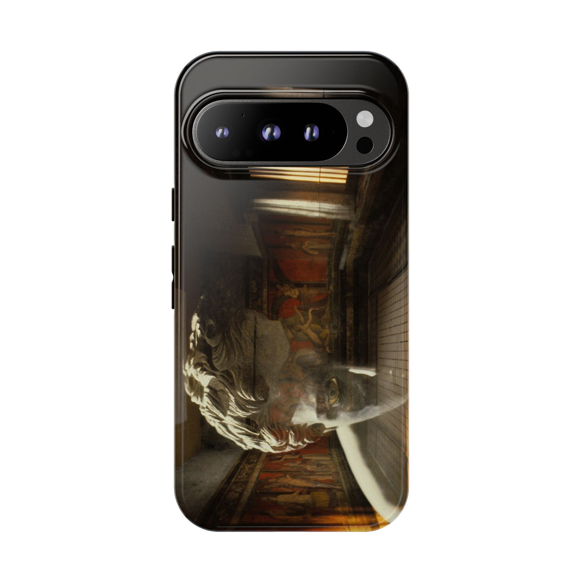 The Villa dei Mysteries phone case for Google Pixel 9 Pro by Vittorio Storaro, from the La Civiltà Romana collection