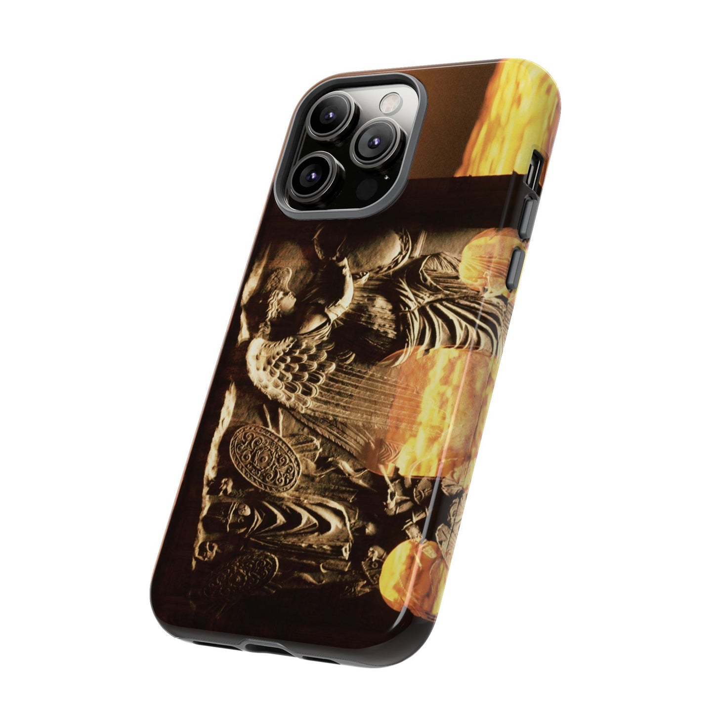 Arch of Victory phone case for iPhone 14 Pro Max by Vittorio Storaro, from the La Civiltà Romana collection