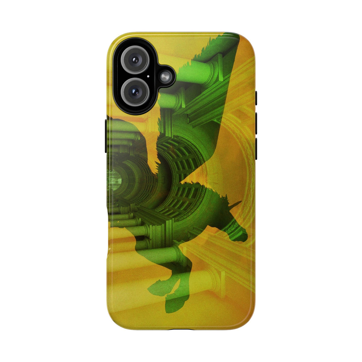 Pegasus phone case for iPhone 16 Plus by Vittorio Storaro, from the La Civiltà Romana collection