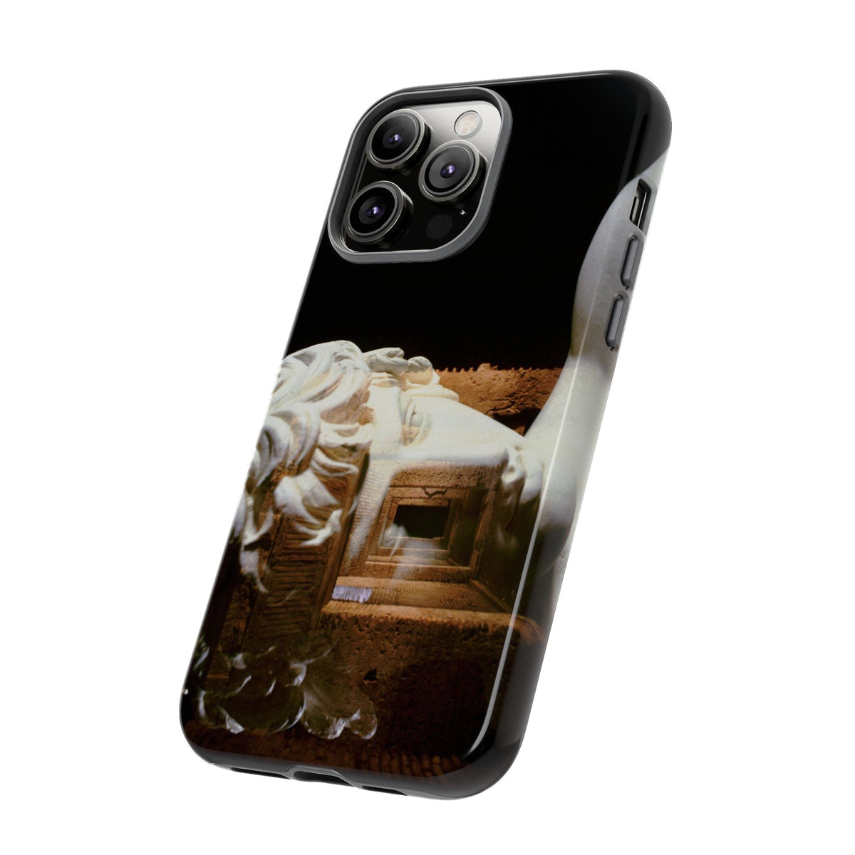 Antinoo in the Hadrian's Villa phone case for iPhone 14 Pro Max by Vittorio Storaro, from the La Civiltà Romana collection