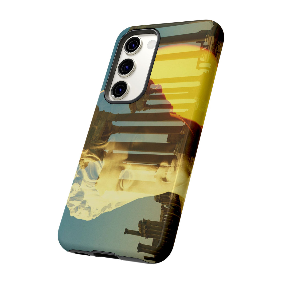 Augustus's Sun on Palmyra phone case for Samsung Galaxy S23 by Vittorio Storaro, from the La Civiltà Romana collection
