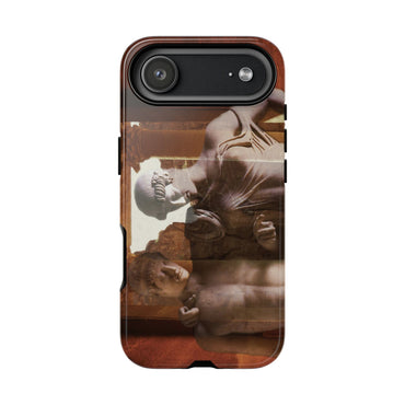 Elettra and Oreste phone case for iPhone 17 Air by Vittorio Storaro, from the La Civiltà Romana collection