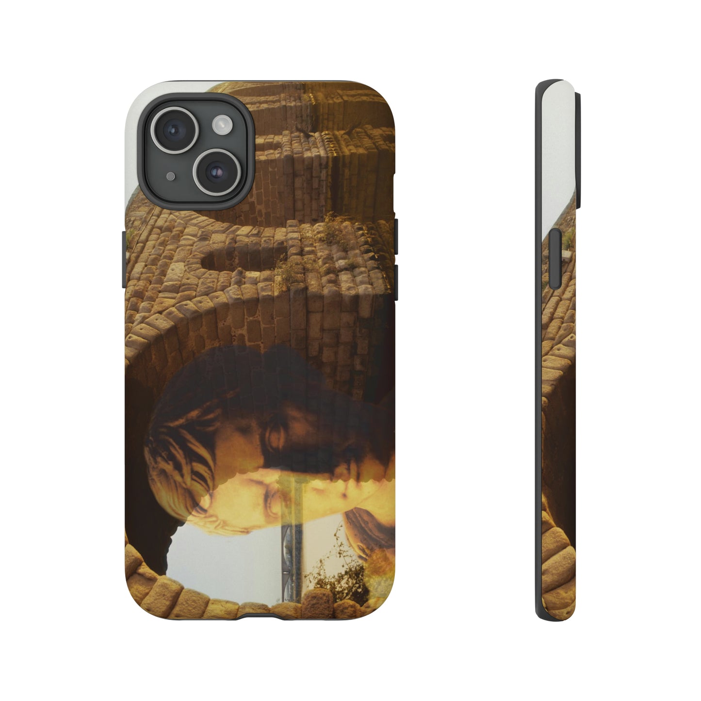 Julius Caesar and the france bridge  Phone Cases