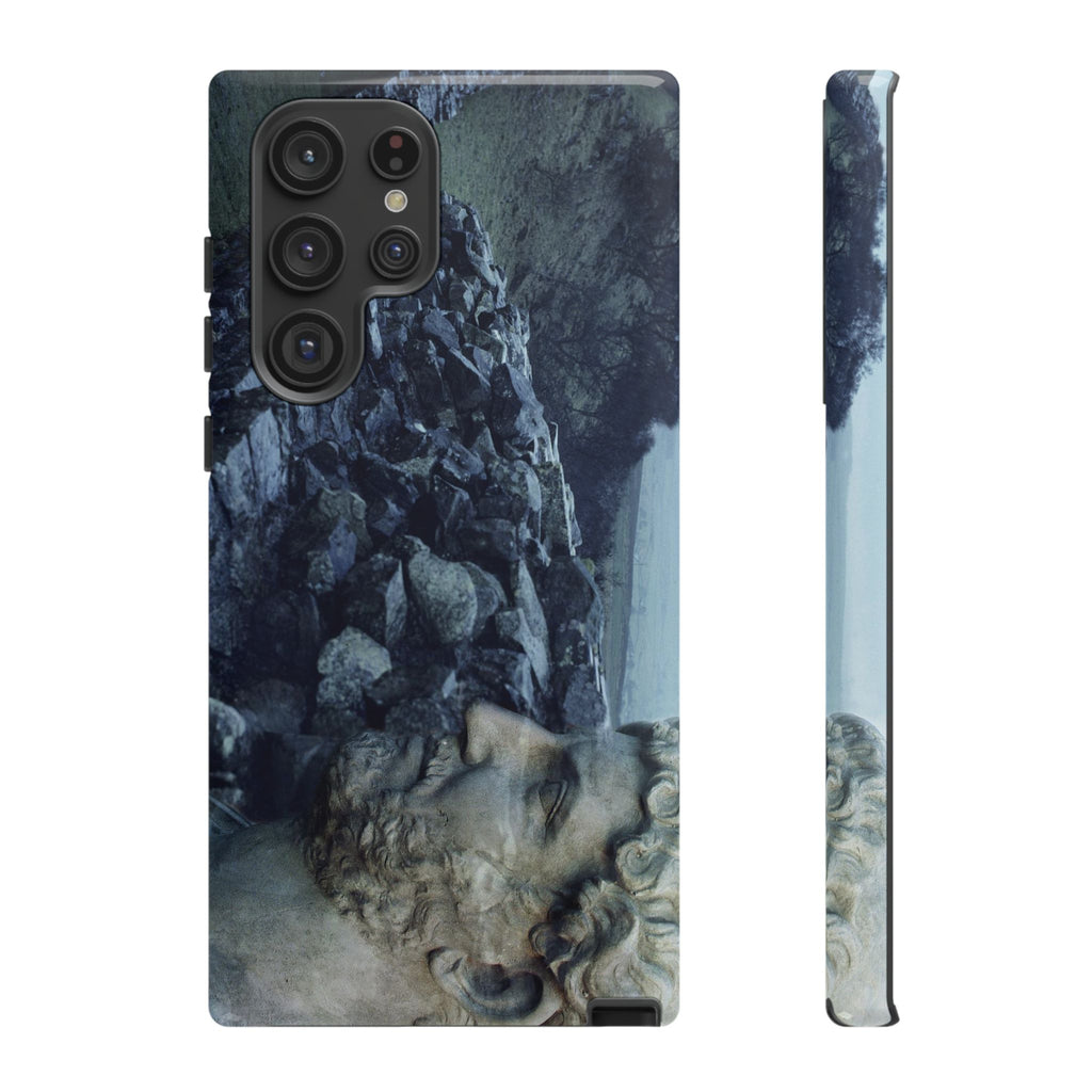 Adriano's wall in Britannia phone case for Samsung Galaxy S22 Ultra by Vittorio Storaro, from the La Civiltà Romana collection