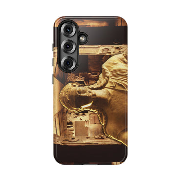 Etruscan Apollo phone case for Samsung Galaxy S25 by Vittorio Storaro, from the La Civiltà Romana collection