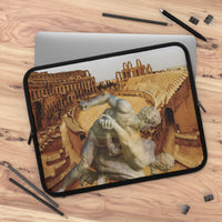 Amphitheater El Jem And The Uffizi Wrestlers Laptop Sleeve