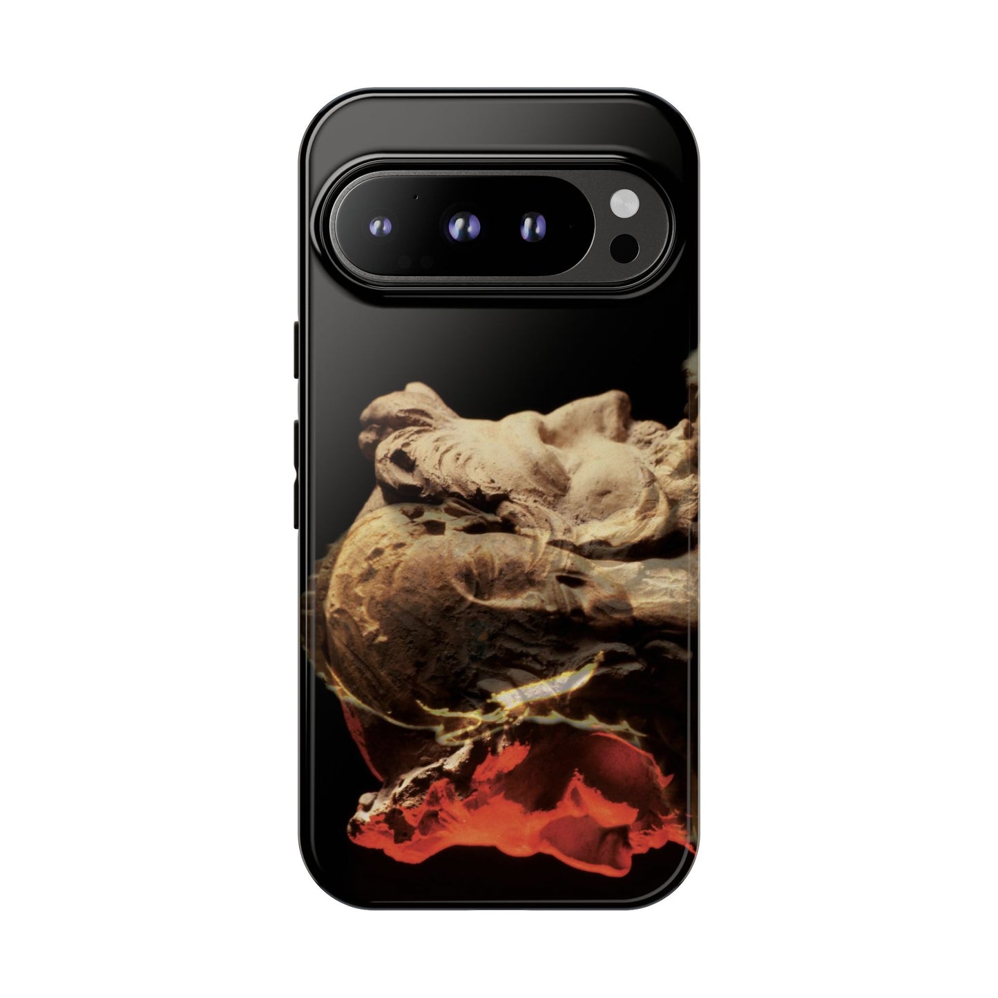 Apollo and two faced Janus phone case for Google Pixel 9 Pro by Vittorio Storaro, from the La Civiltà Romana collection
