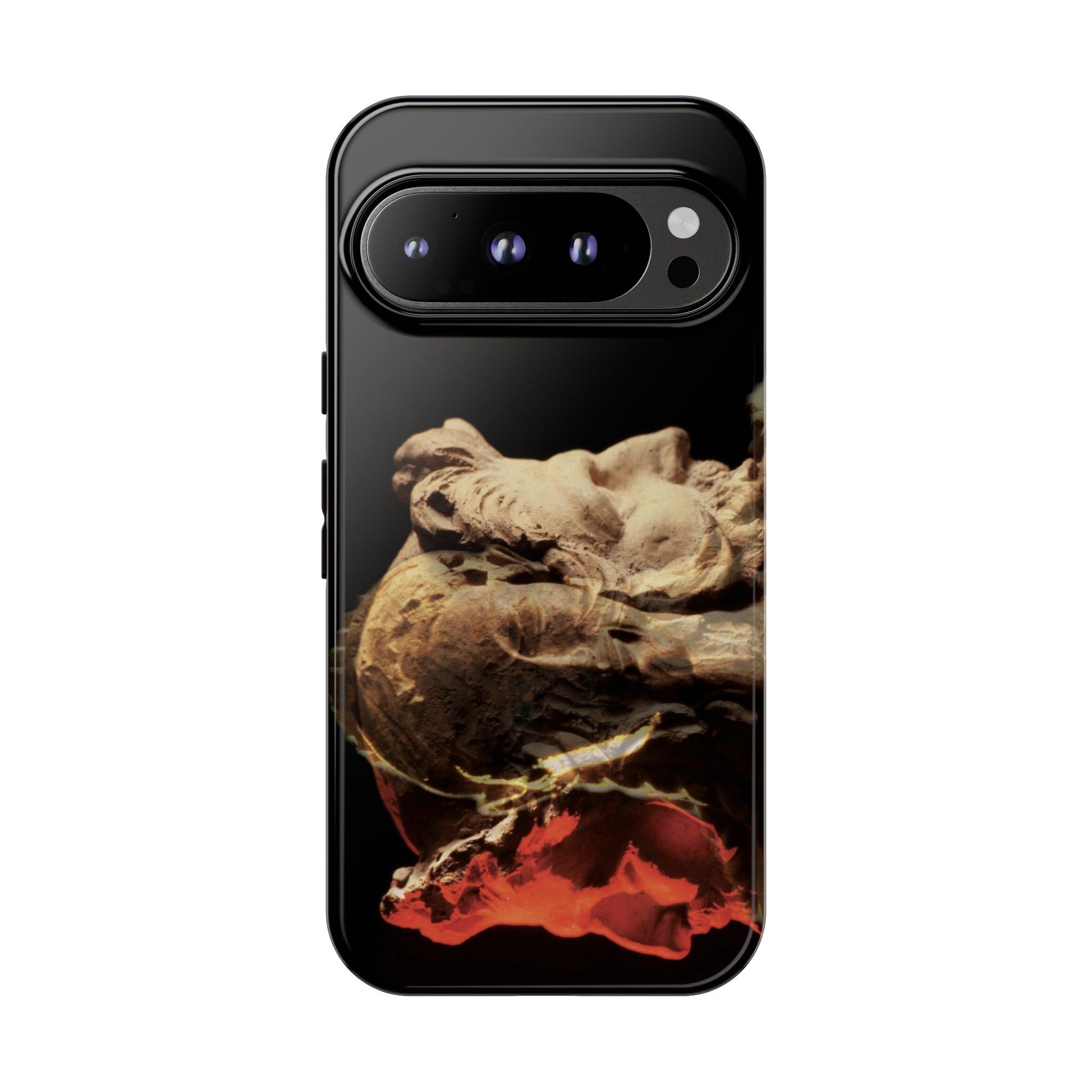 Apollo and two faced Janus phone case for Google Pixel 9 Pro by Vittorio Storaro, from the La Civiltà Romana collection