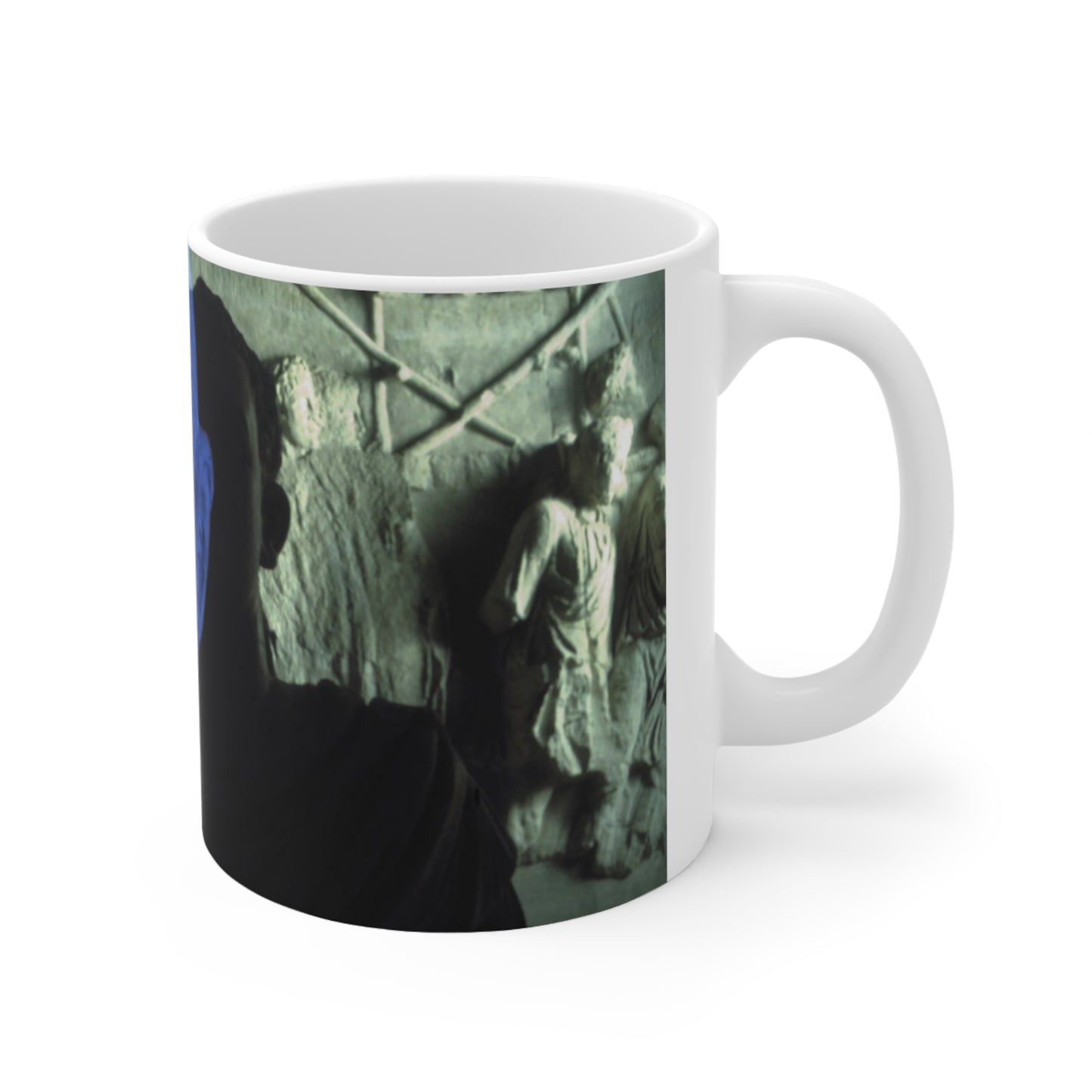 Titus & His Father Vespasian White Mug 11oz