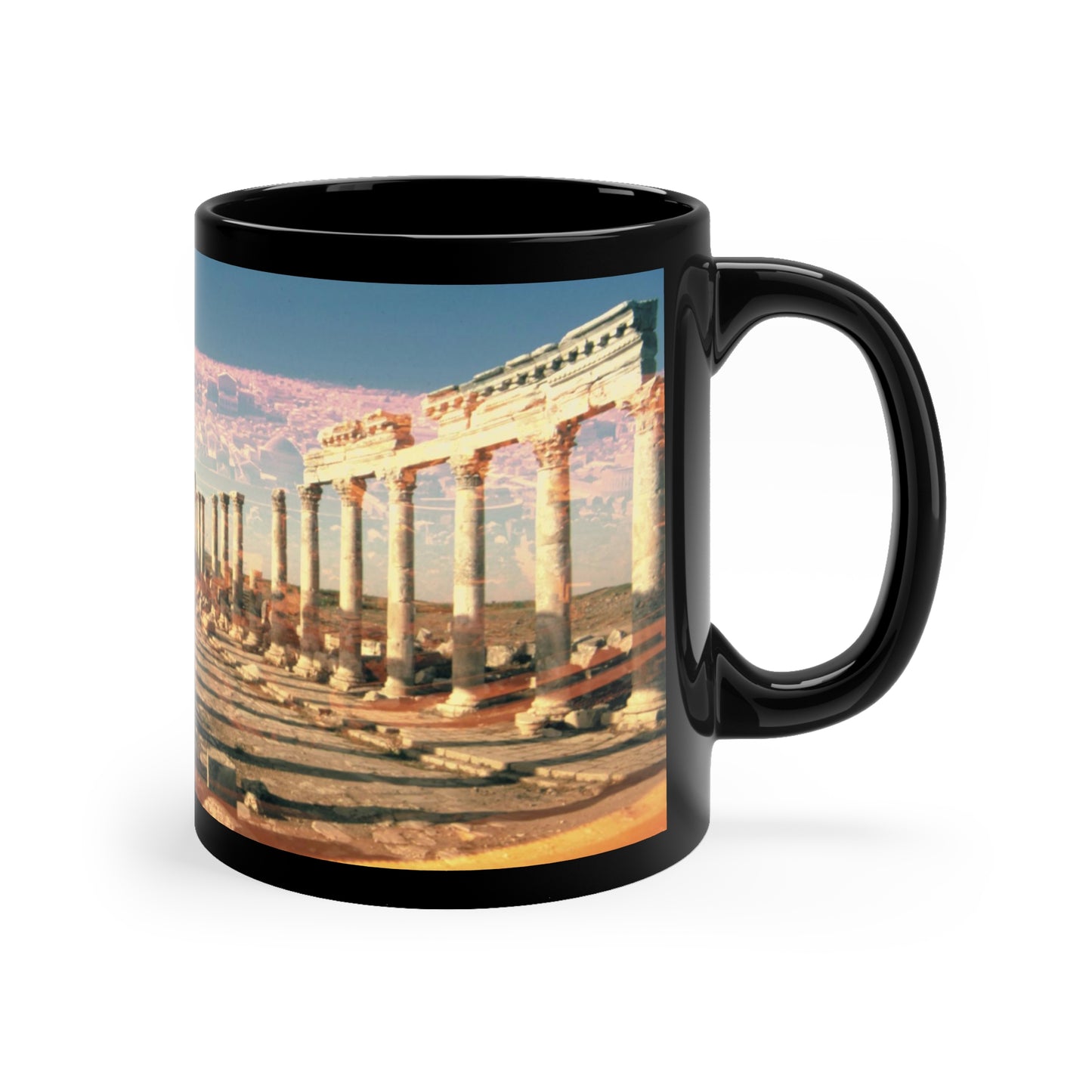 Streets of The Empire 11oz Black Mug