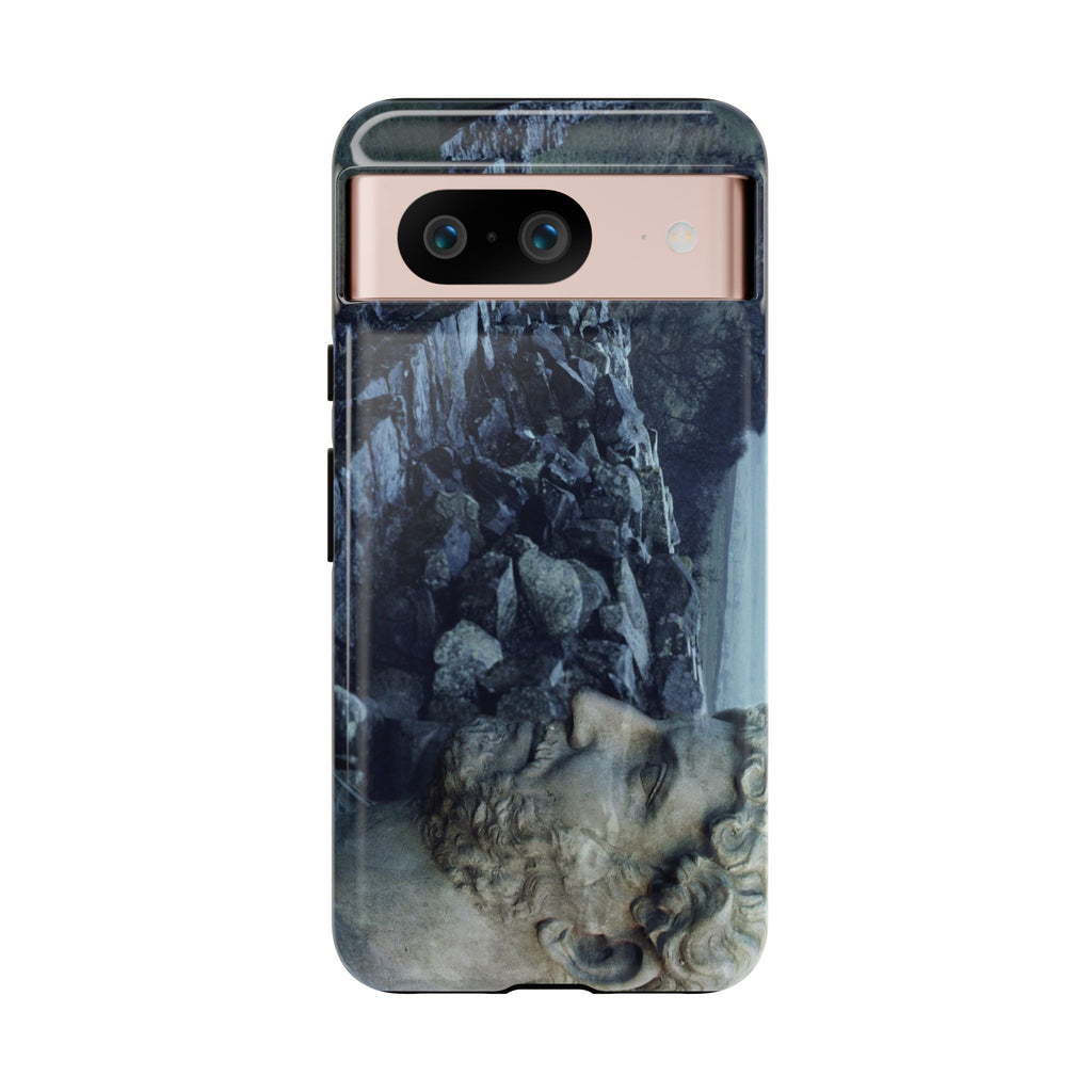 Adriano's wall in Britannia phone case for Google Pixel 8 by Vittorio Storaro, from the La Civiltà Romana collection