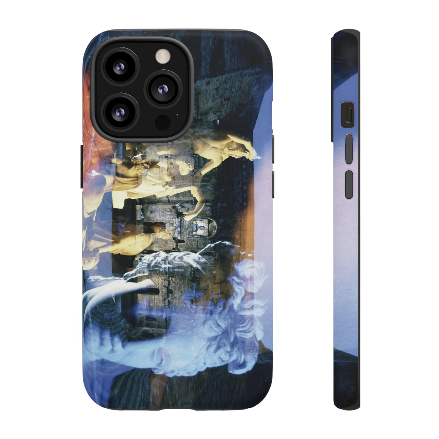 Venus the Galata and the theater in Orange Phone Cases