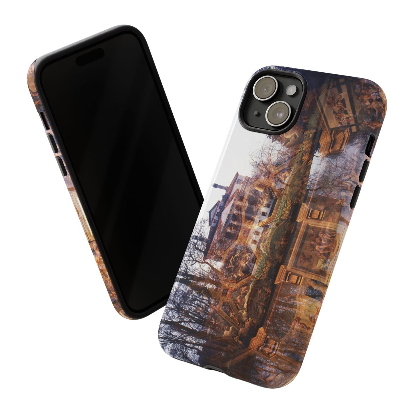 The Villa Malcontenta phone case for iPhone 15 Plus by Vittorio Storaro, from the La Civiltà Romana collection