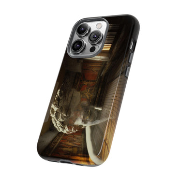 The Villa dei Mysteries phone case for iPhone 14 Pro by Vittorio Storaro, from the La Civiltà Romana collection