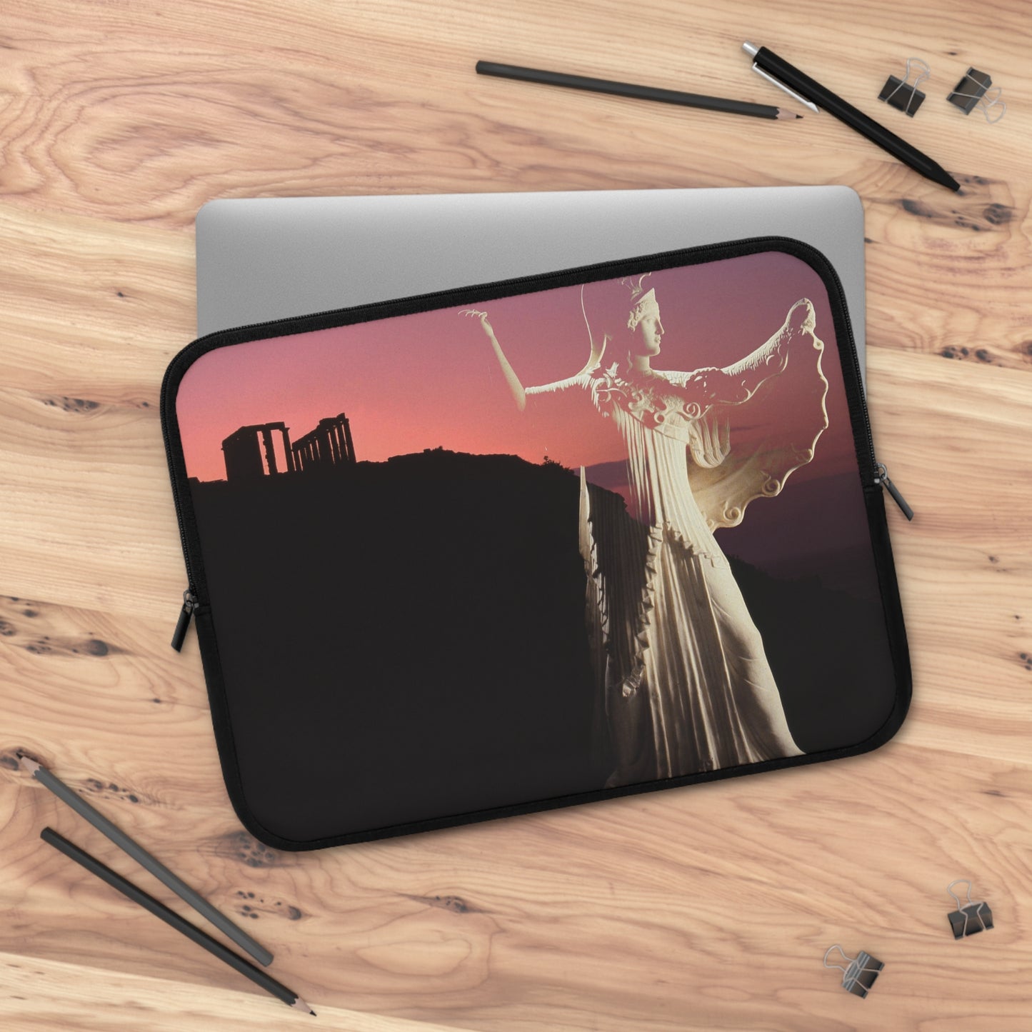 Minerva & Her Temple Laptop Sleeve