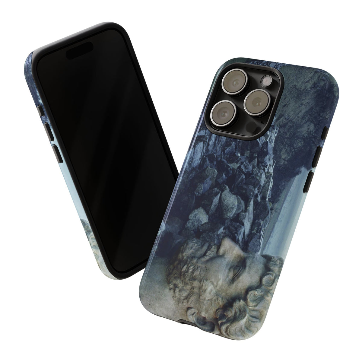 Adriano's wall in Britannia phone case for iPhone 15 Pro by Vittorio Storaro, from the La Civiltà Romana collection