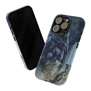 Adriano's wall in Britannia phone case for iPhone 15 Pro by Vittorio Storaro, from the La Civiltà Romana collection