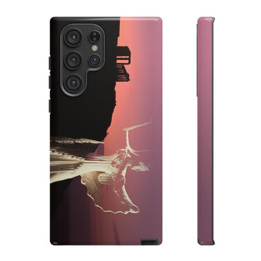 Minerva And Her Temple phone case for Samsung Galaxy S22 Ultra by Vittorio Storaro, from the La Civiltà Romana collection