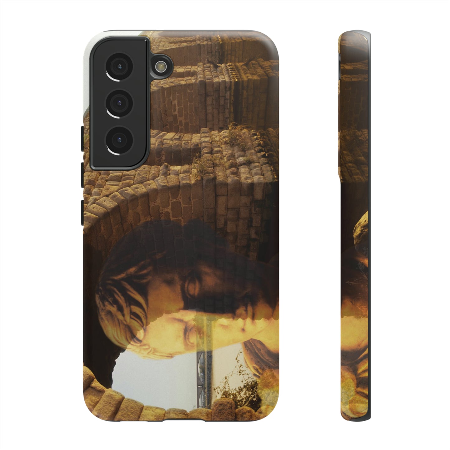 Julius Caesar and the france bridge  Phone Cases