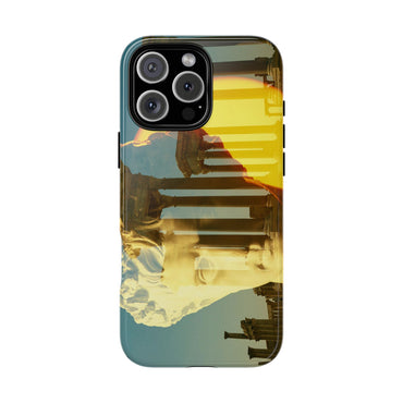 Augustus's Sun on Palmyra phone case for iPhone 16 Pro Max by Vittorio Storaro, from the La Civiltà Romana collection