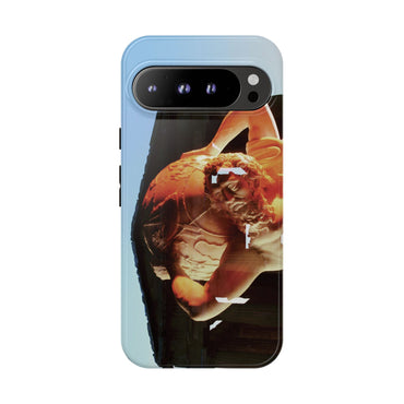 Atlas and Temple of Neptune phone case for Google Pixel 9 Pro XL by Vittorio Storaro, from the La Civiltà Romana collection