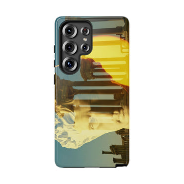 Augustus's Sun on Palmyra phone case for Samsung Galaxy S25 Ultra by Vittorio Storaro, from the La Civiltà Romana collection
