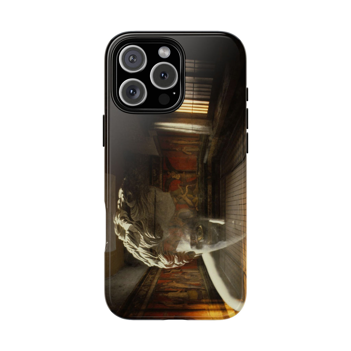 The Villa dei Mysteries phone case for iPhone 16 Pro Max by Vittorio Storaro, from the La Civiltà Romana collection