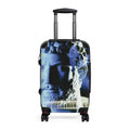 Adriano's Goddess Fortuna travel luggage by Storaro Art Collection - Emperor Hadrian with modern architecture on premium travel suitcase
