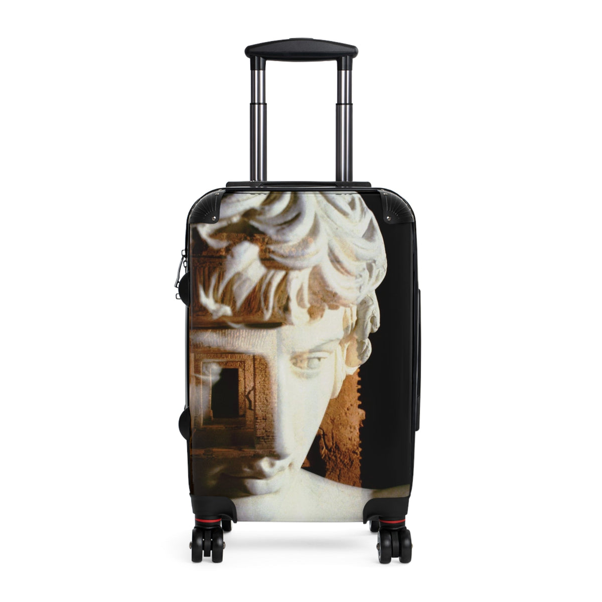 Antinoo in the Hadrian's Villa laptop sleeve by Storaro Art Collection - Classical Antinous sculpture in villa chambers with golden atmosphere in padded tech protection
