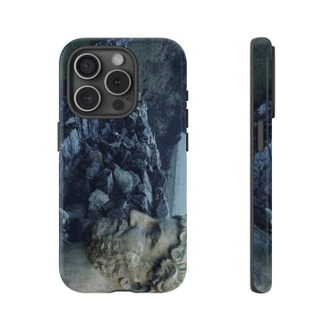 Hadrian's Wall in Britannia phone case by Storaro Art Collection - Roman emperor with frontier wall landscape in cool atmospheric tones in durable mobile protection
