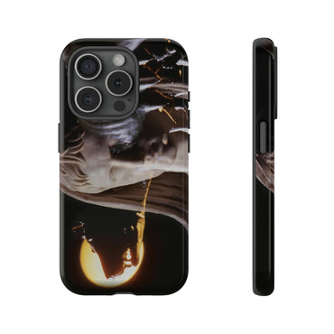 The Rome of Augustus phone case by Storaro Art Collection - Imperial Roman statue with golden lighting in durable mobile protection
